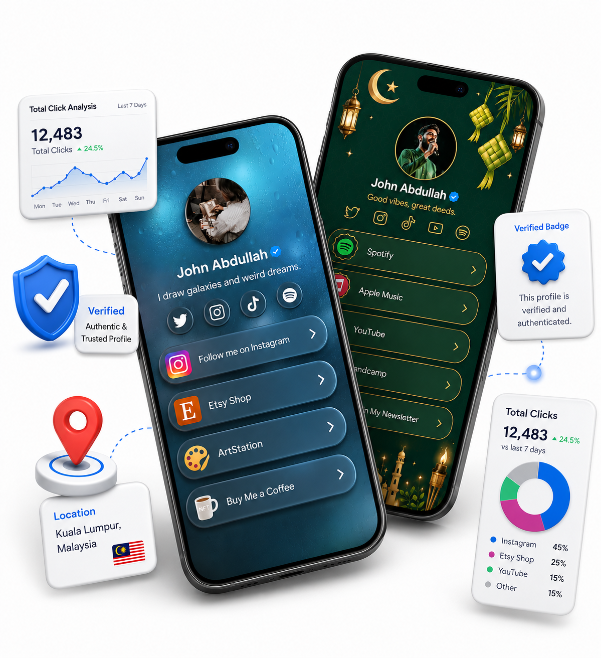Bio link mockup 3